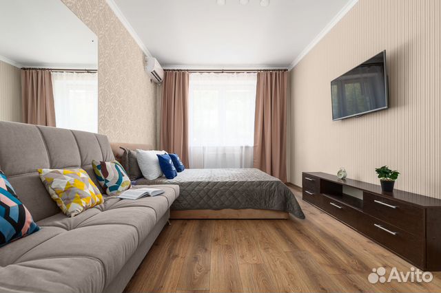 

1-к. квартира, 41 м², 2 кровати