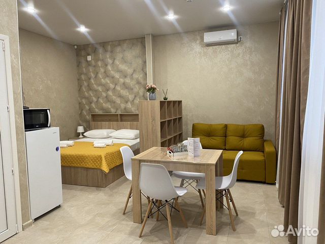 

Квартира-студия, 30 м², 2 кровати