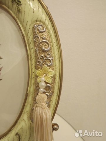 Овальная рамка 