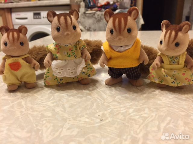 Семья белок Sylvanian Families Семья белок Sylvanian Families