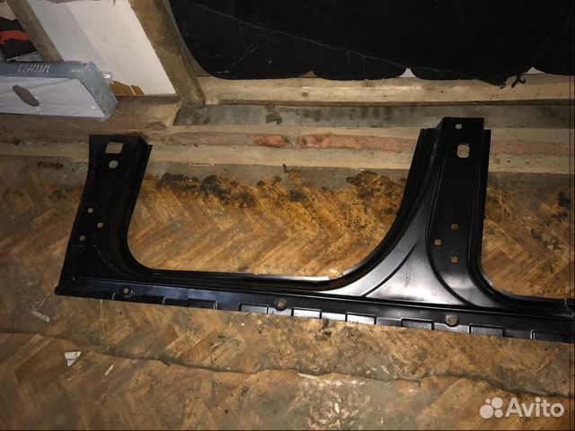 Накладка порога W166, X166 новая, закат крыла Накладка порога W166, X166 новая, закат крыла