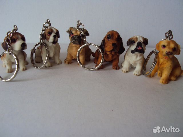 Коллекция собак маленьких (брелки) 6шт Коллекция собак маленьких (брелки) 6шт