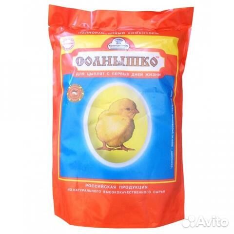 Корм "Солнышко" для цыплят купить на Зозу.ру - фотография № 1