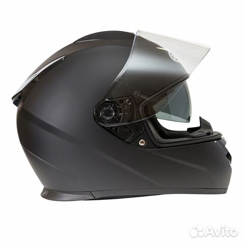 G-350 black matt Шлем интеграл с солнцезащ. очками
