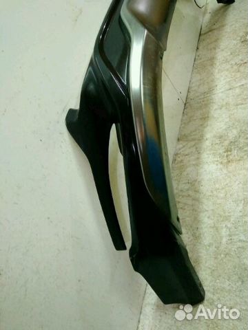 Юбка переднего бампера Lexus NX Modellista