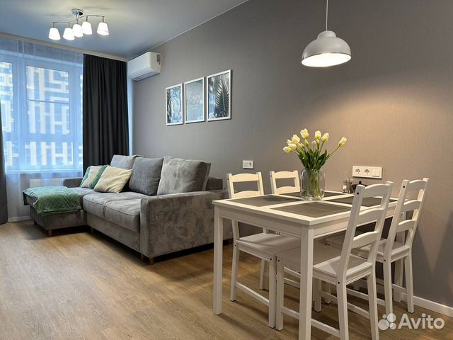 

2-к. квартира, 60 м², 3 кровати