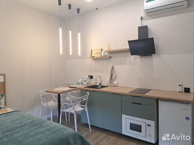 

Квартира-студия, 30 м², 1 кровать