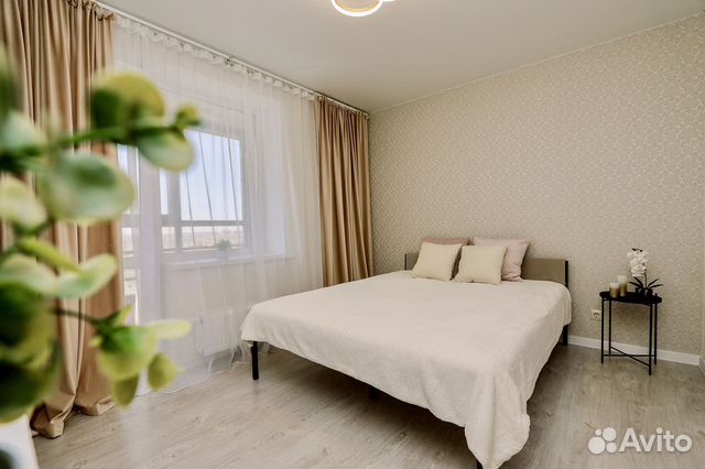 

1-к. квартира, 40 м², 2 кровати