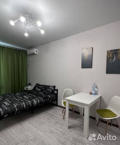 

Квартира-студия, 28 м², 1 кровать