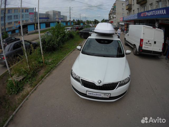 Багажник Бокс на крышу Skoda Rapid (2012-2017) Багажник Бокс на крышу Skoda Rapid (2012-2017)