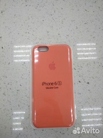 84212208806 Чехол силиконовый оригинал iPhone 6/6s Оранжевый
