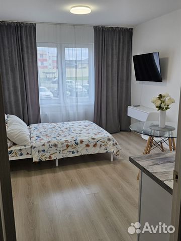 

Квартира-студия, 22 м², 2 кровати