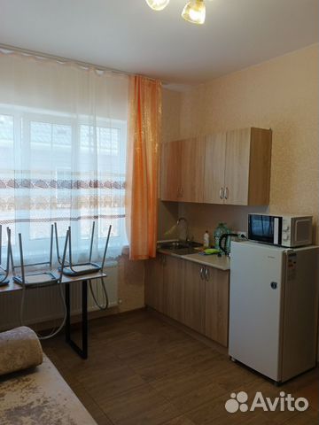 

Квартира-студия, 18 м², 2 кровати