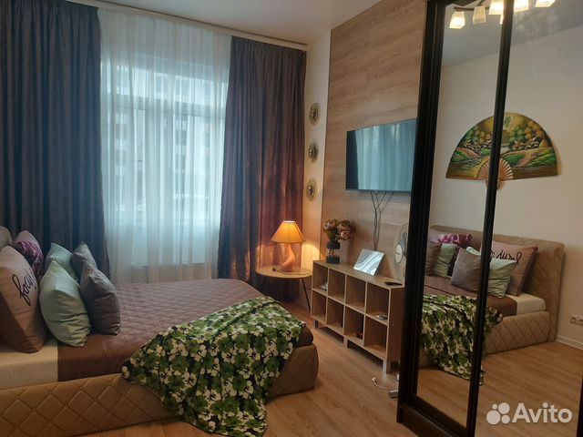 

Квартира-студия, 24 м², 2 кровати