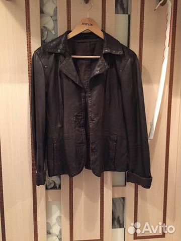 Куртка кожаная женская