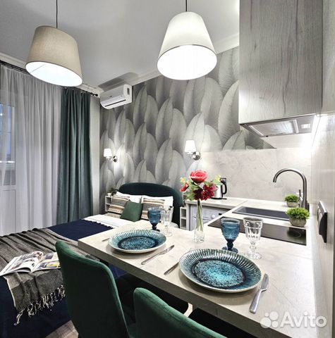 

Квартира-студия, 30 м², 1 кровать