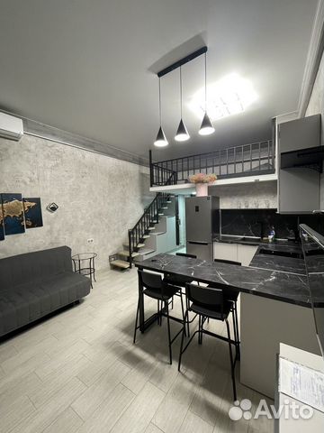 

Квартира-студия, 35 м², 2 кровати
