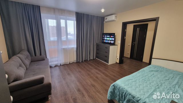 

1-к. квартира, 37 м², 2 кровати