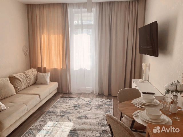

1-к. квартира, 36 м², 2 кровати