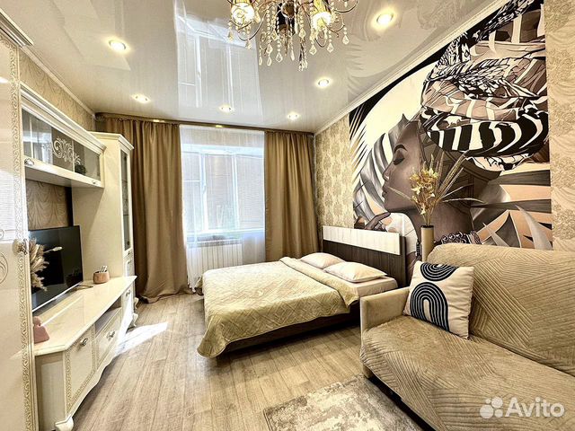 

1-к. квартира, 38 м², 2 кровати