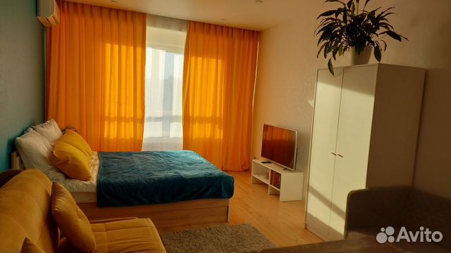 

Квартира-студия, 32 м², 1 кровать