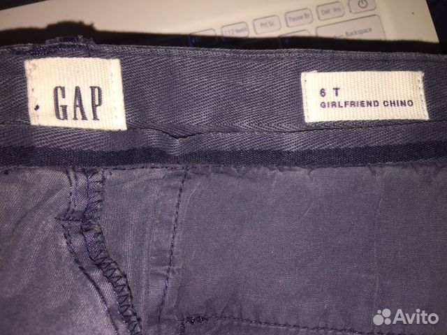 Брюки GAP Girlfriend chino 46 размер Брюки GAP Girlfriend chino 46 размер