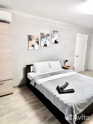 

1-к. квартира, 40 м², 2 кровати