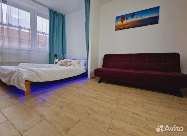 

Квартира-студия, 26 м², 2 кровати