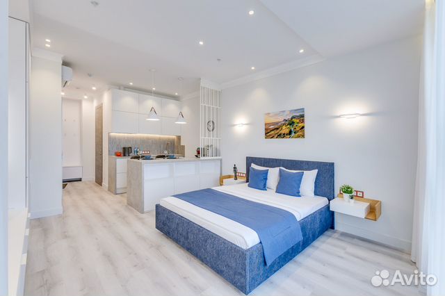 

Квартира-студия, 33 м², 1 кровать