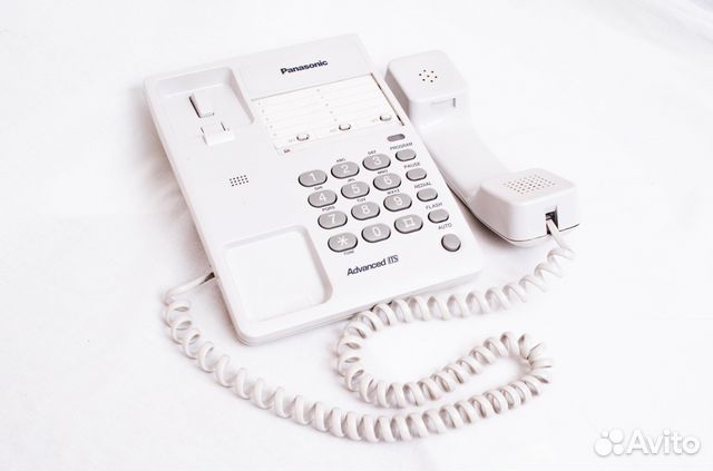 Телефон Panasonic KX-TS 2361 RUW белый