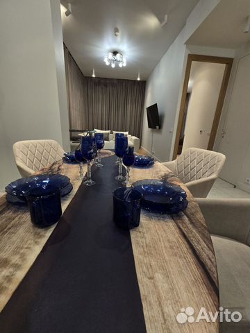 

1-к. квартира, 55 м², 2 кровати