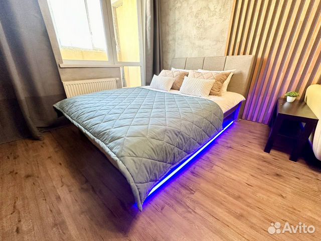 

1-к. квартира, 43,1 м², 2 кровати