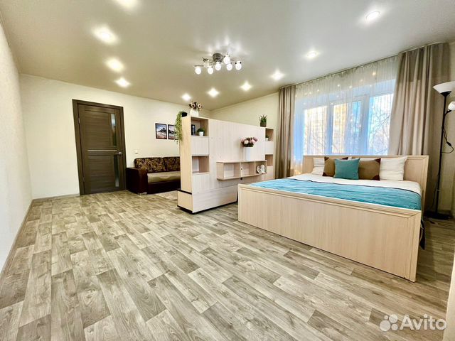 

1-к. квартира, 50 м², 2 кровати