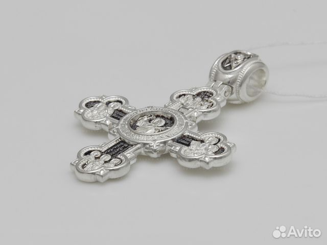 708. Нательный авторский серебряный крест 708. Нательный авторский серебряный крест