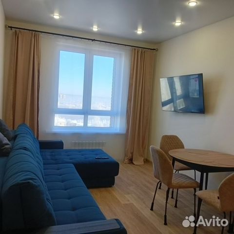 

1-к. квартира, 40 м², 2 кровати
