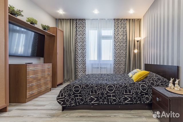 

1-к. квартира, 30 м², 2 кровати