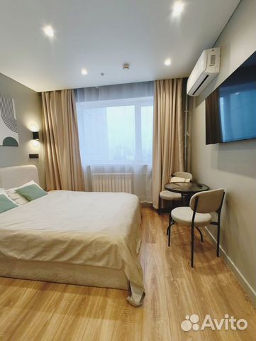 

Квартира-студия, 17 м², 1 кровать