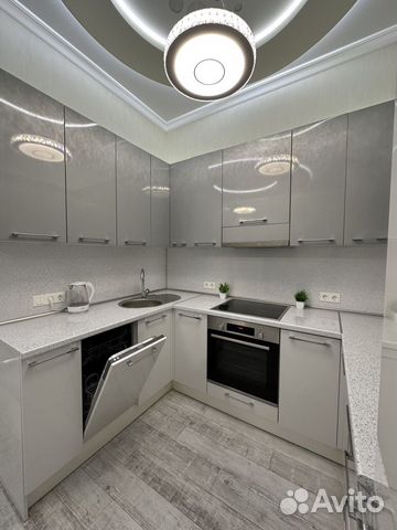 

1-к. квартира, 44 м², 2 кровати