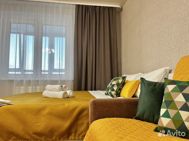 

Квартира-студия, 33 м², 2 кровати