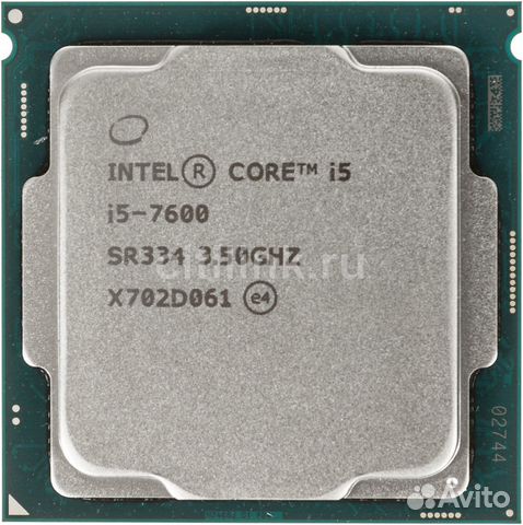 Процессор intel Core i5 7600, LGA 1151 ** OEM