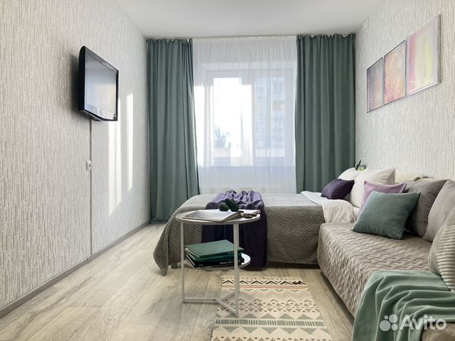 

1-к. квартира, 35 м², 2 кровати
