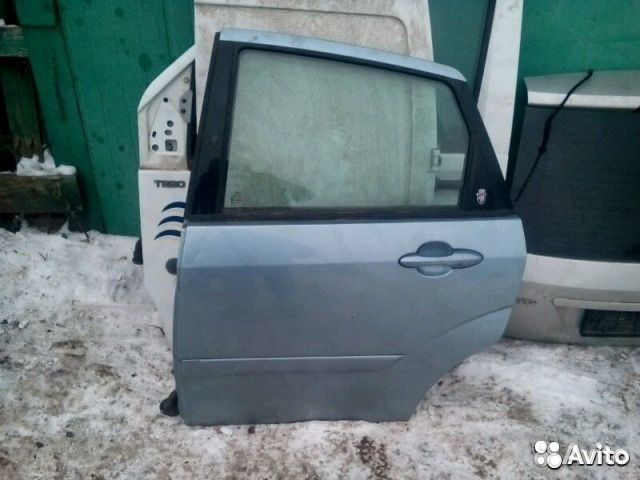 Разбор ford focus 1 дверь задняя левая в сборе б/у