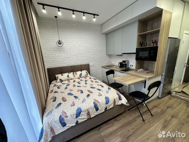 

Квартира-студия, 24,1 м², 2 кровати
