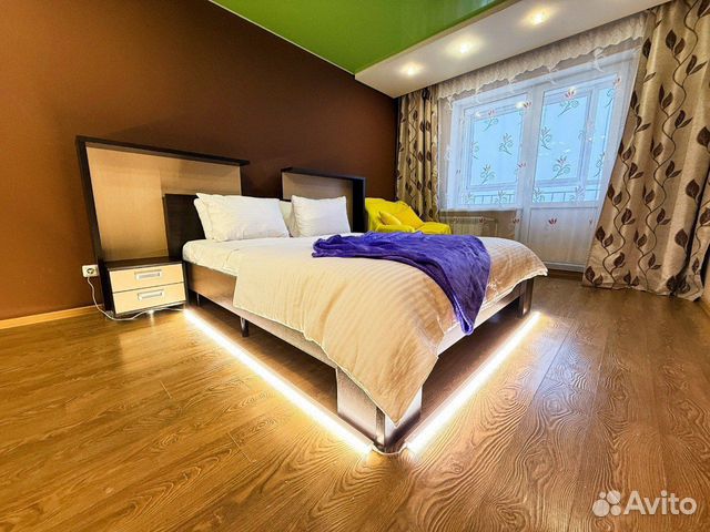 

1-к. квартира, 45 м², 2 кровати