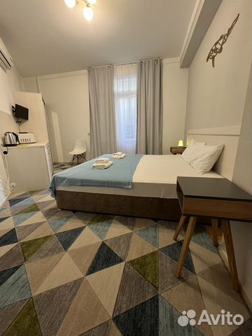 

Квартира-студия, 18 м², 2 кровати