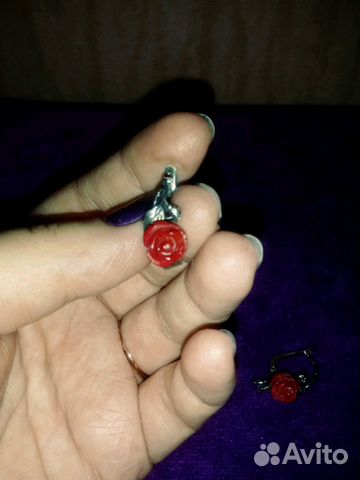 Серебро серьги