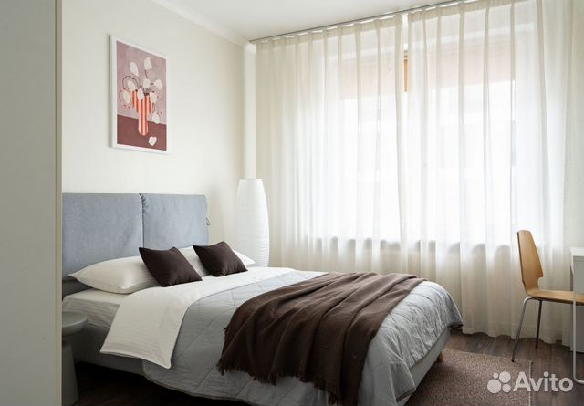 

1-к. квартира, 40 м², 2 кровати