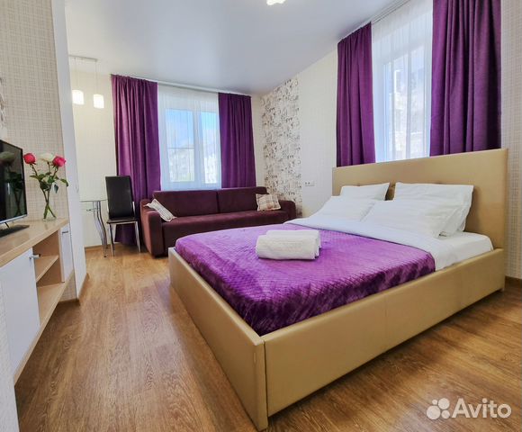 

1-к. квартира, 32 м², 2 кровати