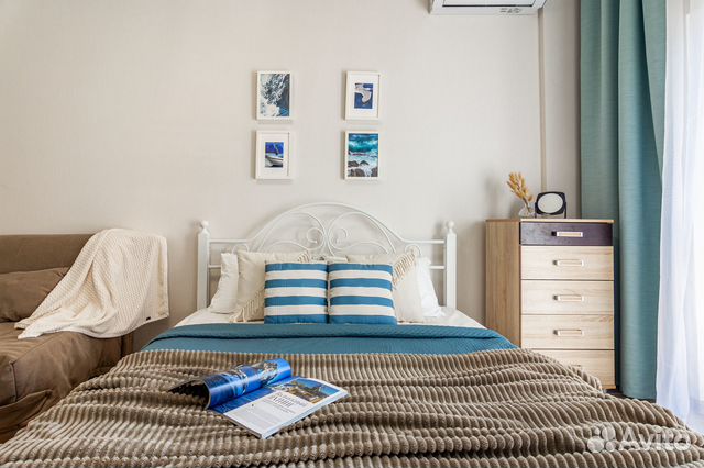

Квартира-студия, 30 м², 2 кровати
