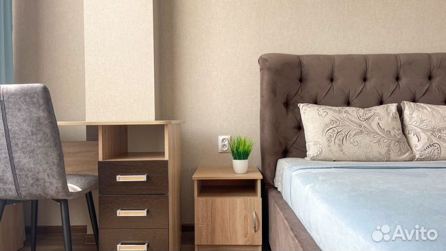 

1-к. квартира в апарт-отеле, 40 м², 2 кровати